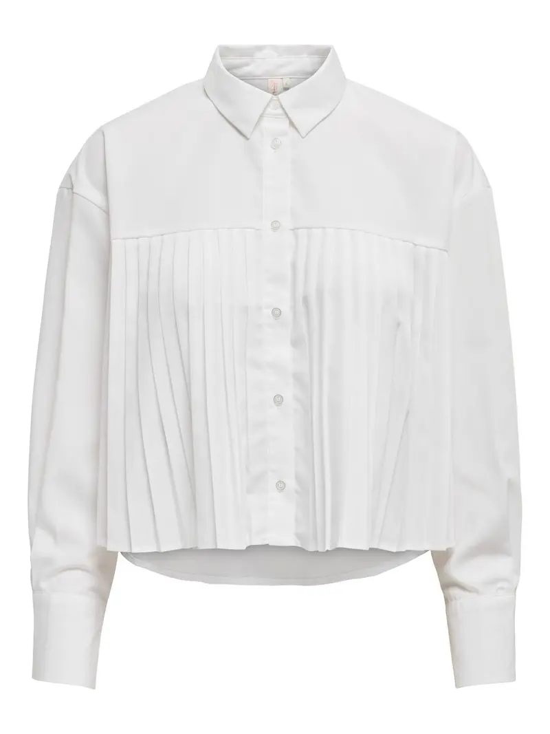 ONLY CAMICIA WILLOW MILA PLISSE SHIRT TOP  DONNA 15321394 BGW