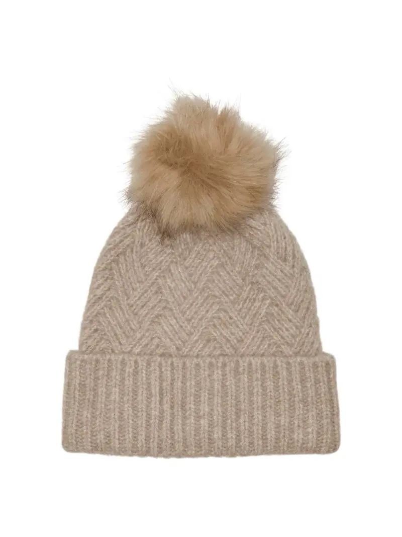 ONLY CAPPELLO KATE CON PON PON DONNA (HUMUS) 15297982 HMS