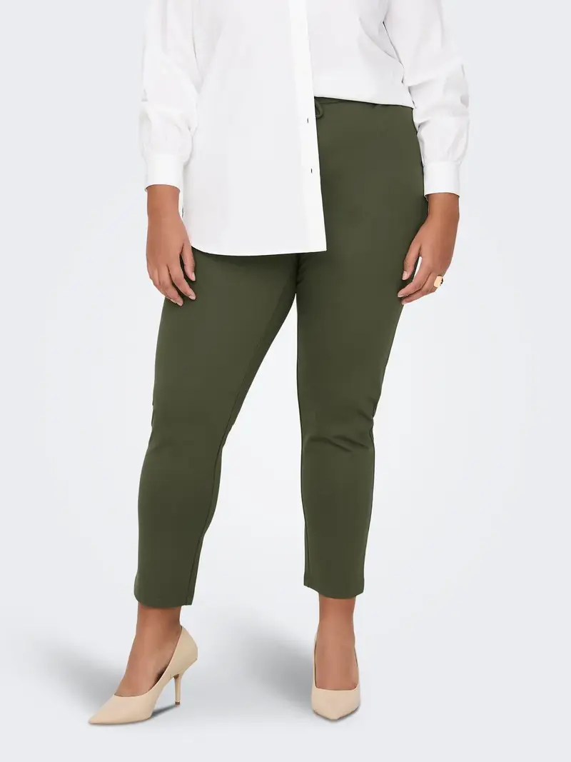 ONLY CARMAKOMA PANTALONE TUTA GOLD TRASH DONNA (PEAT) 15174938 PAT