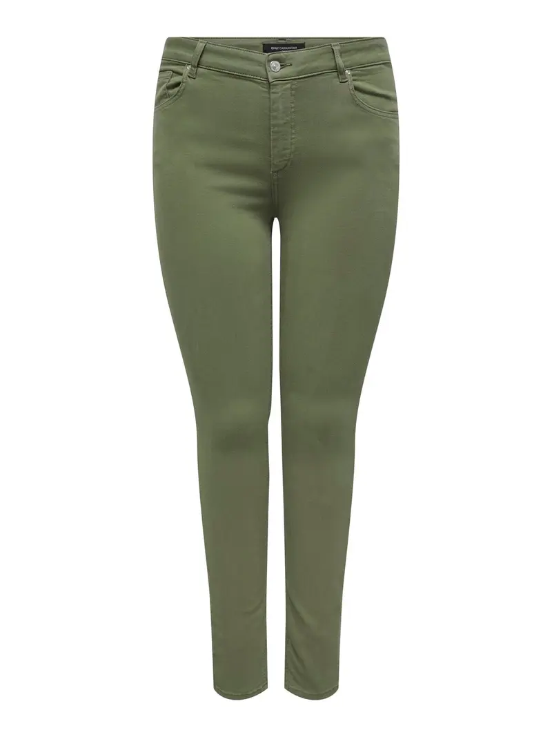 ONLY CARMAKOMA PANTALONI WILLY MID SKINNY DONNA 15312001 KLT