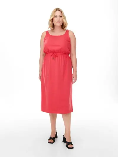 ONLY CARMAKOMA W SELA SQUARENECK DRESS 15261281