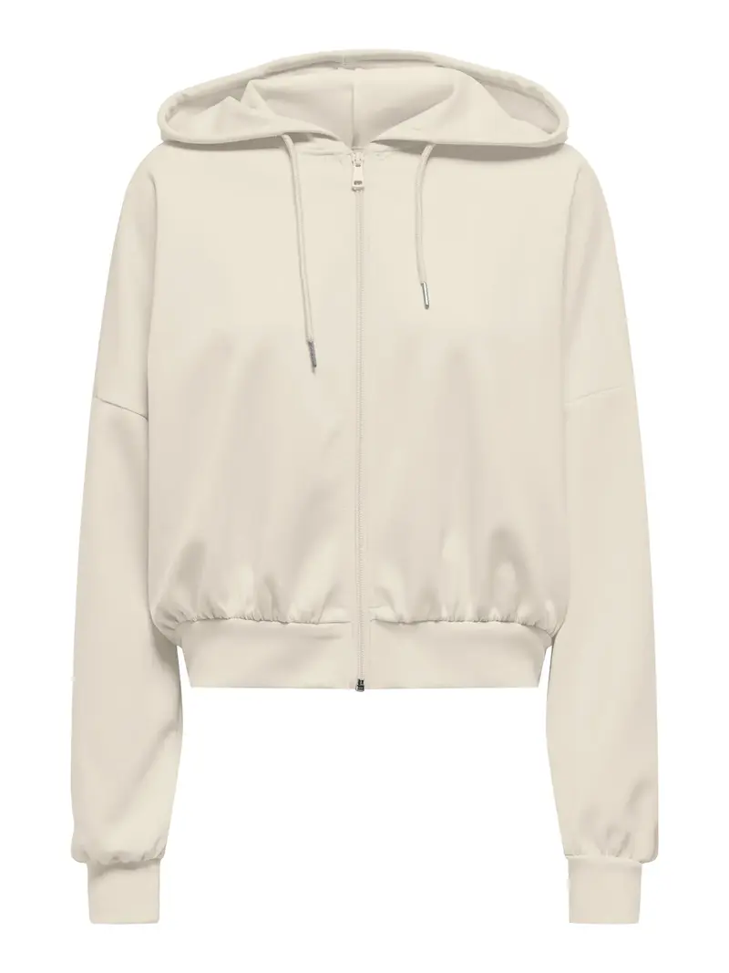 ONLY FELPA ALINA CON ZIP E CAPPUCCIO DONNA 15339813 BRC