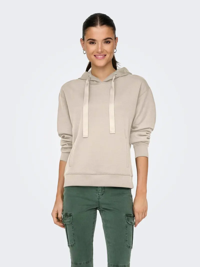 ONLY FELPA CON CAPPUCCIO ALINA DONNA 15326742 BRC