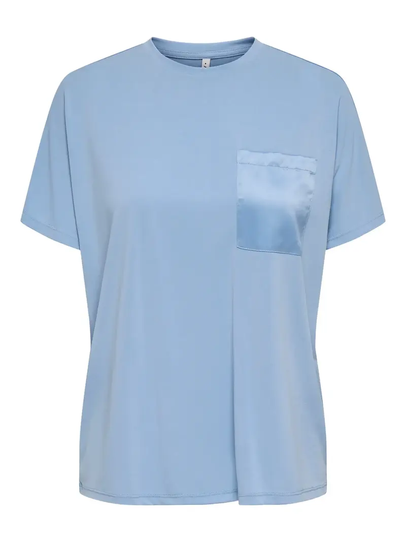 ONLY FREE T-SHIRT CON TASCA QUADRATA SUL PETTO 15368616 SCY