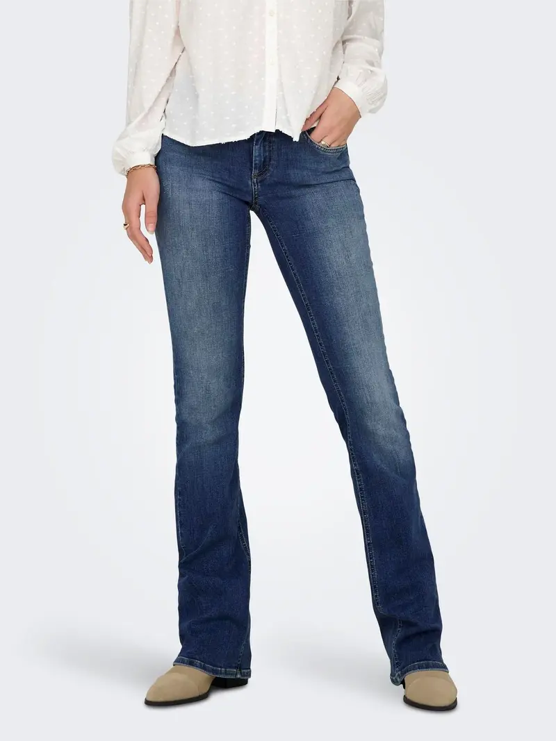 ONLY JEANS BLUSH LW FLARED DENIM 1303 DONNA 15315647 MBD
