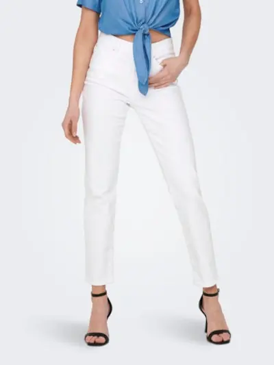 ONLY JEANS EMILY STRETCH DENIM DONNA 15292435 WHT