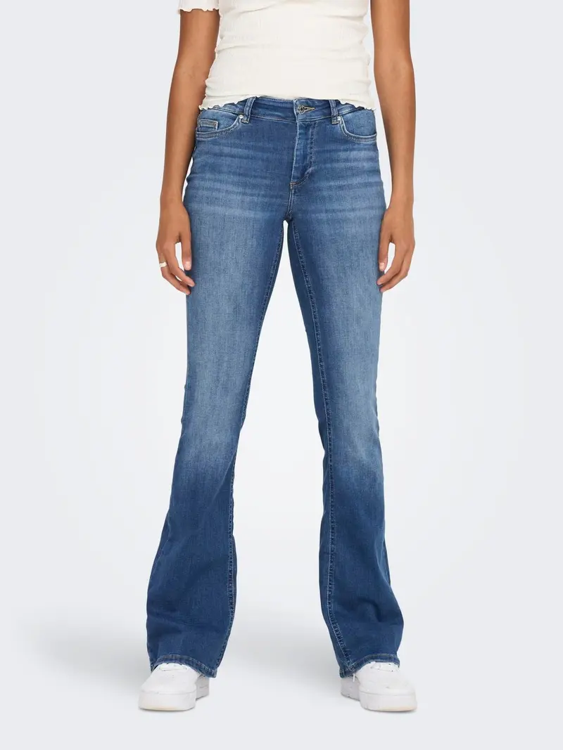 ONLY JEANS FLORA VITA ALTA DONNA 15223514 MBD