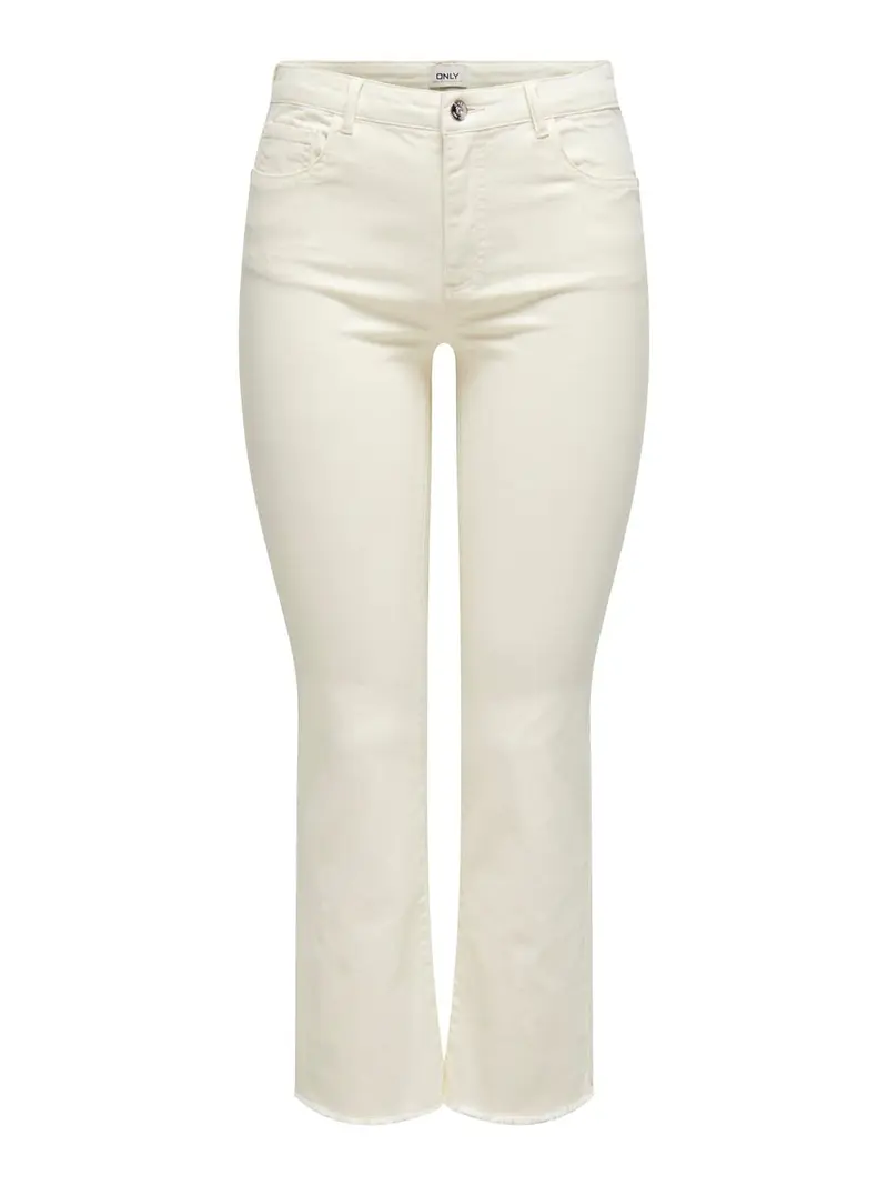 ONLY JEANS KENYA MID CROP SWEET FLARED DONNA 15323117 BGW