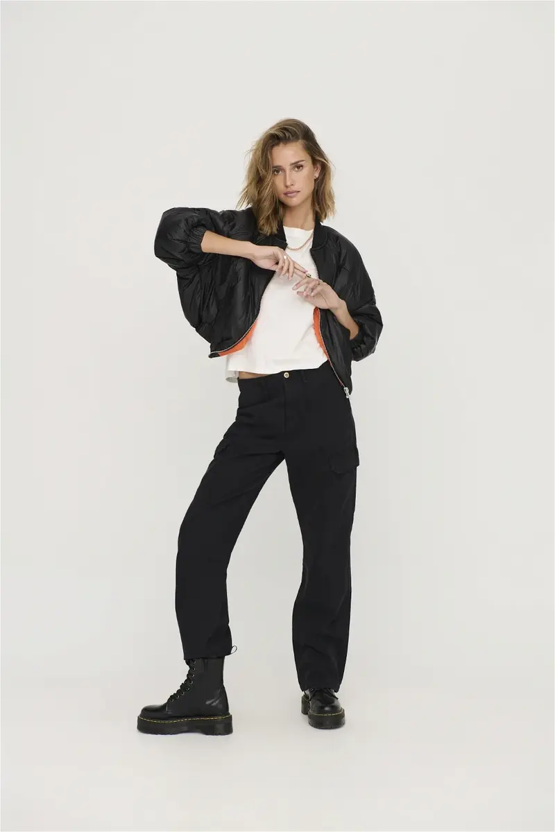 ONLY JEANS MALFY CARGO PANT DONNA 15300976 BLK