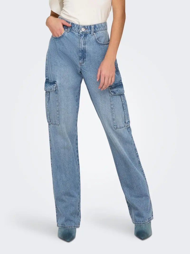 ONLY JEANS RILEY CARGO DENIM PIM875 DONNA 15317190 LBD