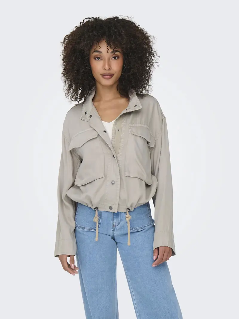 ONLY KENYA LIFE GIUBBOTTO CROP CARGO DONNA (COL