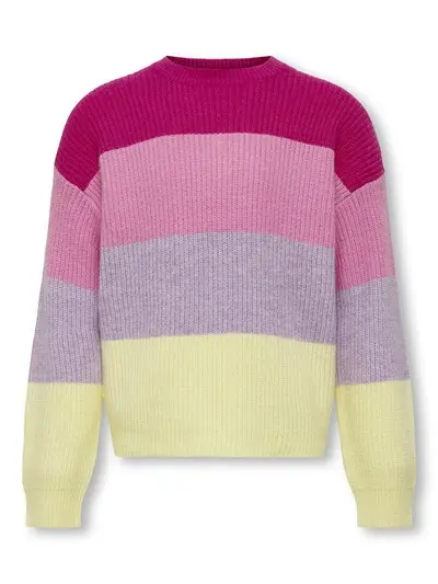 ONLY KIDS SANDY LONG SLEEVES STRIPE PULLOVER JR 15207169