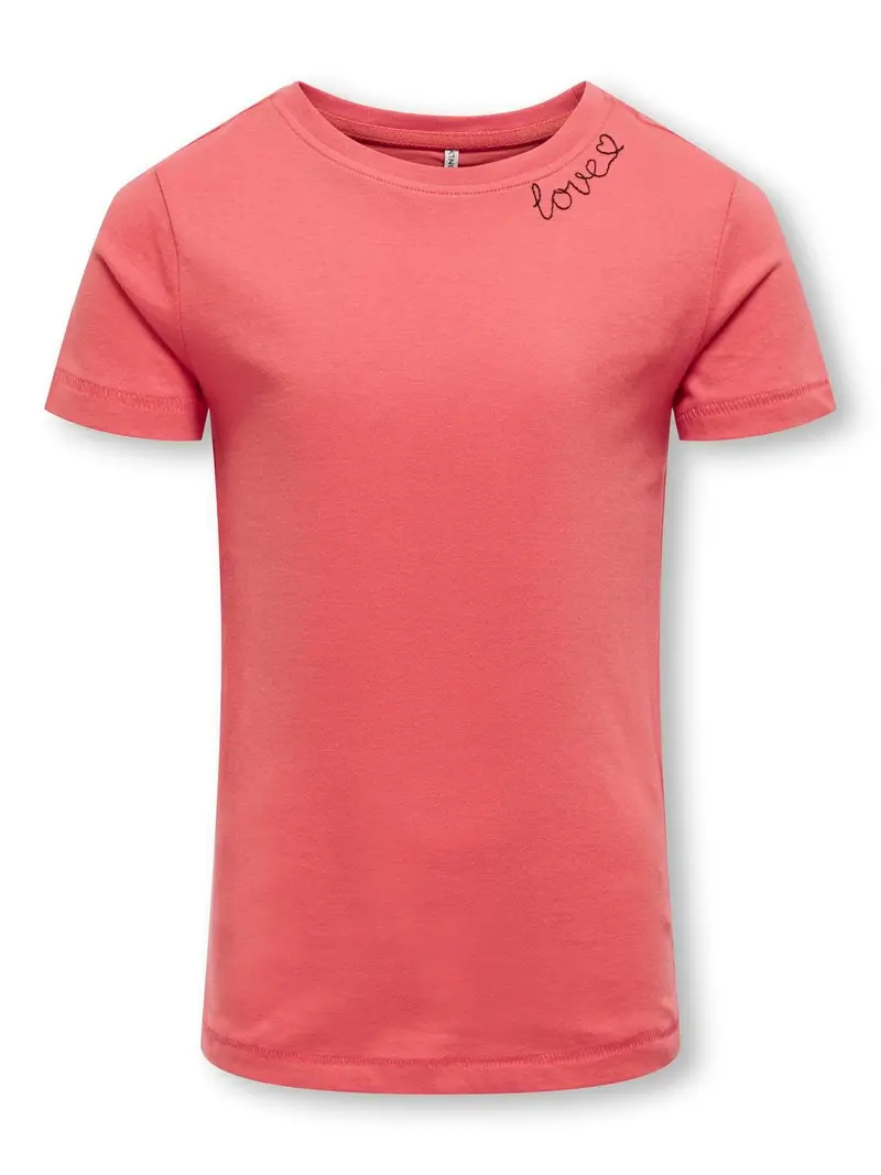 ONLY KIDS T-SHIRT MANICA CORTA LINEA JR 15322514 ROS