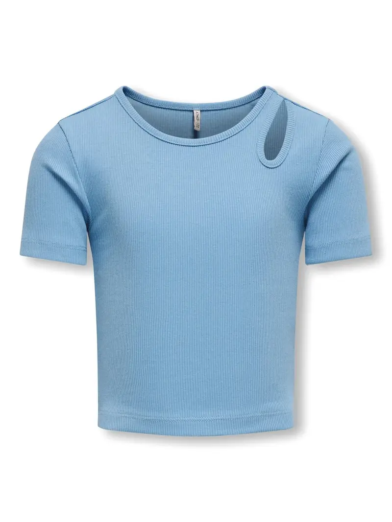 ONLY KIDS TOP CON SPALLA TAGLIATA NESSA 15313690 BLB
