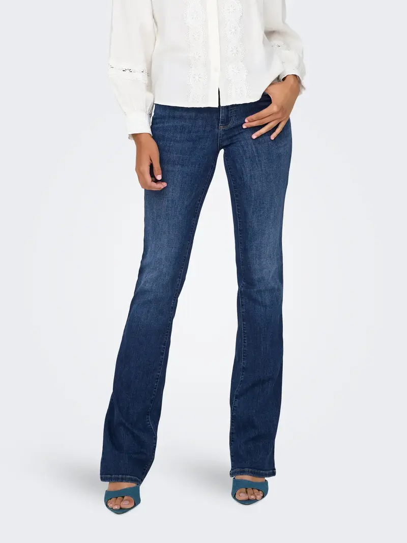 ONLY LANN JEANS A ZAMPA DONNA 15337824 DBD