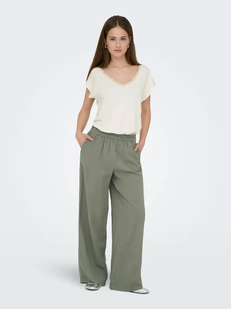 ONLY LARIS PANTALONI A COSTINE DONNA 15337956 SKO