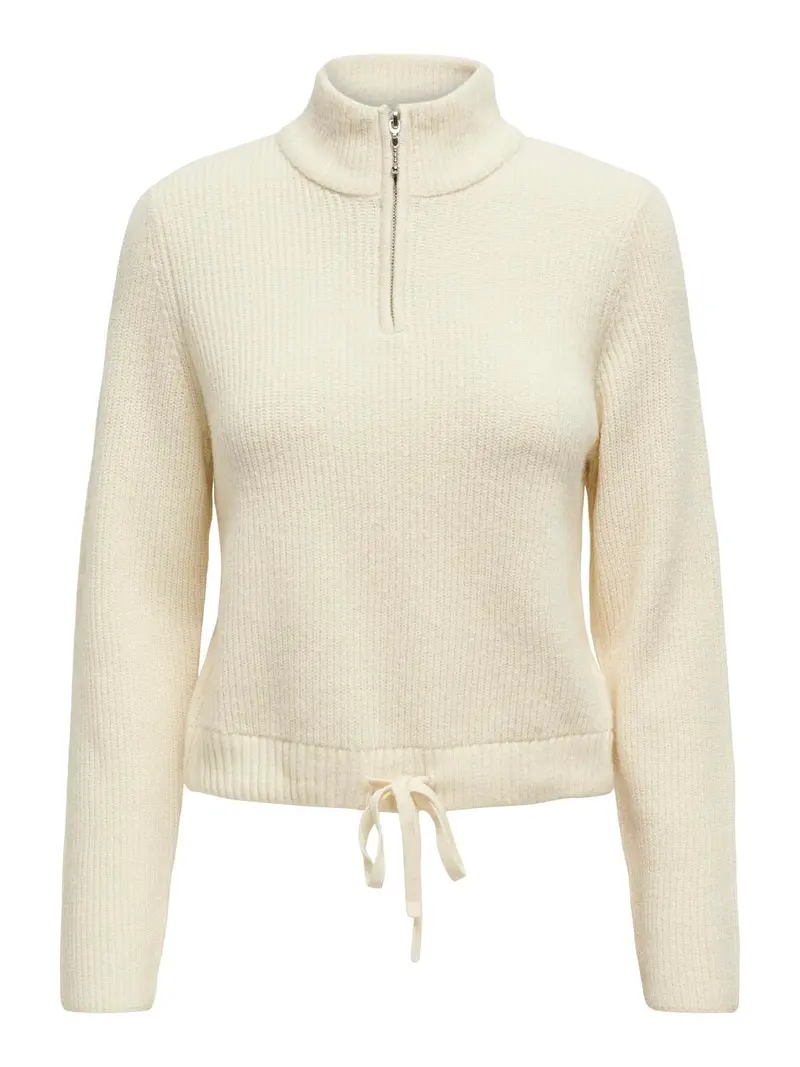 ONLY MAGLIONE FIA MANICA LUNGA CON ZIP DONNA 15279907 WTG