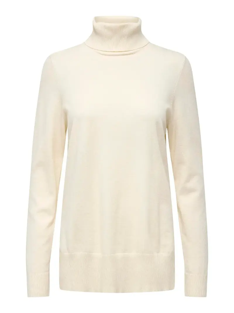 ONLY MAGLIONE LIBI COLLO ALTO DONNA (WHITECAP GRAY) 15324689 WGM
