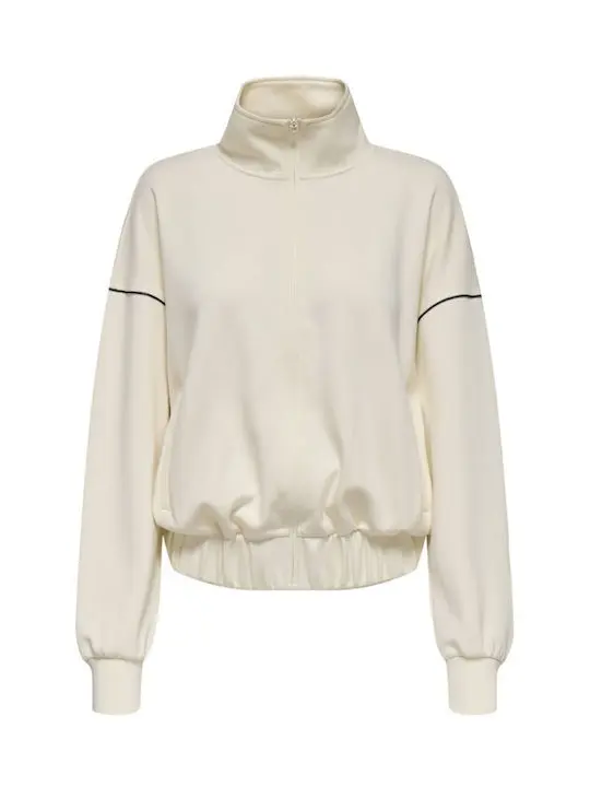ONLY MILA FELPA CON ZIP DONNA 15352820 ERT