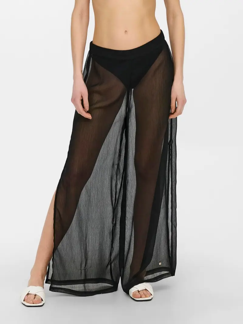 ONLY PANTALONE ANNA LIFE BEACH DONNA 15251728 BLK