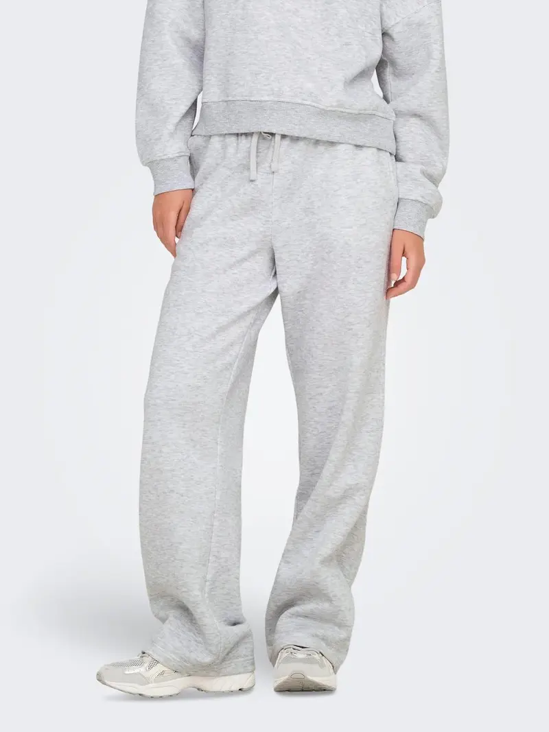 ONLY PANTALONE BEST STRAIGHT DONNA(LIGHT GREY MELANGE) 15338734 LGM