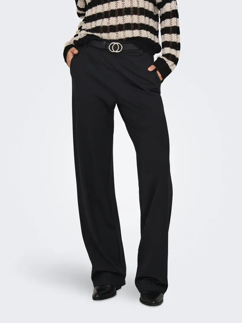 ONLY PANTALONE POPTRASH DONNA 15341829 BLK