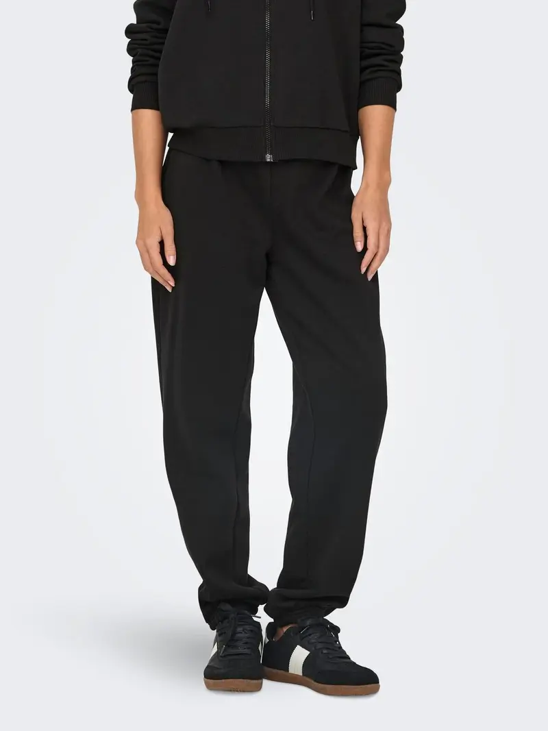 ONLY PANTALONE TUTA BELLA ELASTICO IN VITA DONNA 15326716 BLK