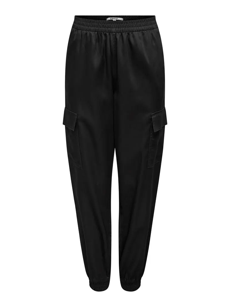 ONLY PANTALONI CARGO FADUMA-COVE LIFE DONNA 15311277 BLK