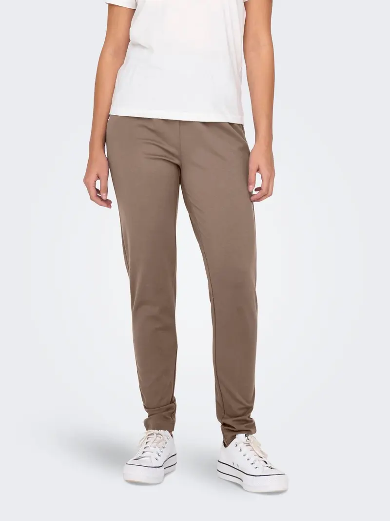 ONLY PANTALONI POPTRASH CON LACCIO REGOLABILE DONNA 15115847 FSL