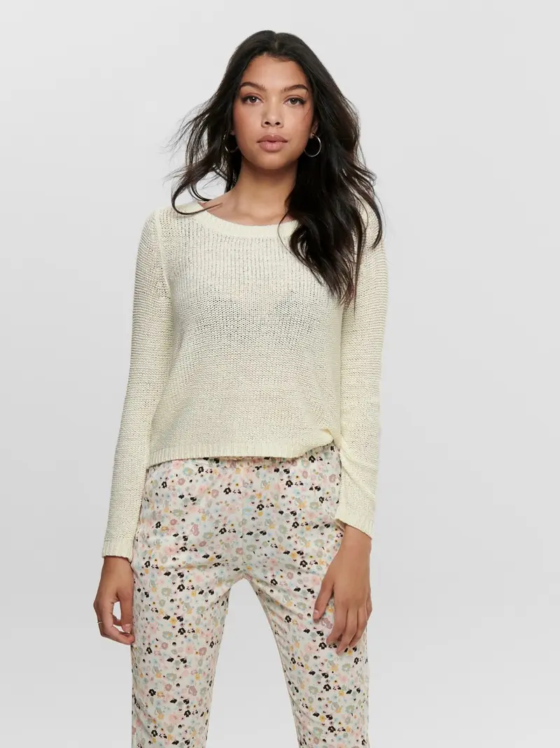 ONLY PULLOVER GEENA LONG SLEEVES KNIT DONNA 15113356 CLD