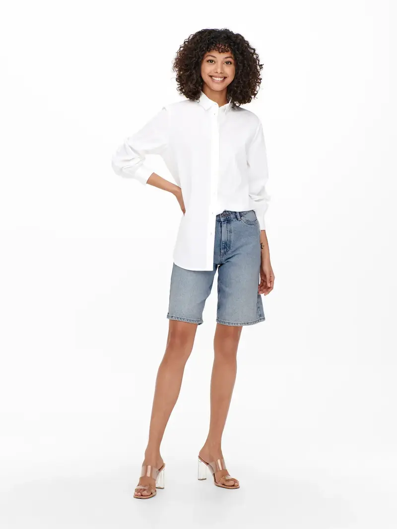 ONLY SONNY SHORTS IN DENIM VITA ALTA 15256709 LBD