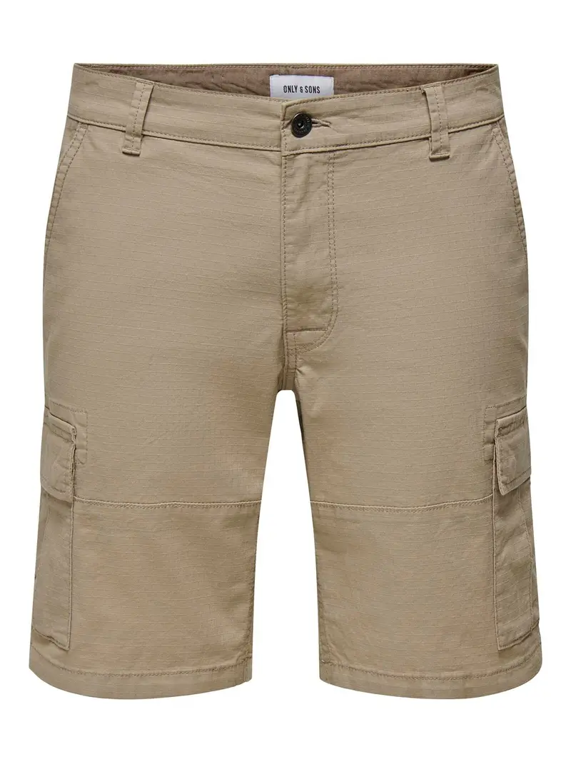 ONLY&SONS BERMUDA CARGO RAY LIFE 0020 RIBSTOP UOMO 22029901 CLA