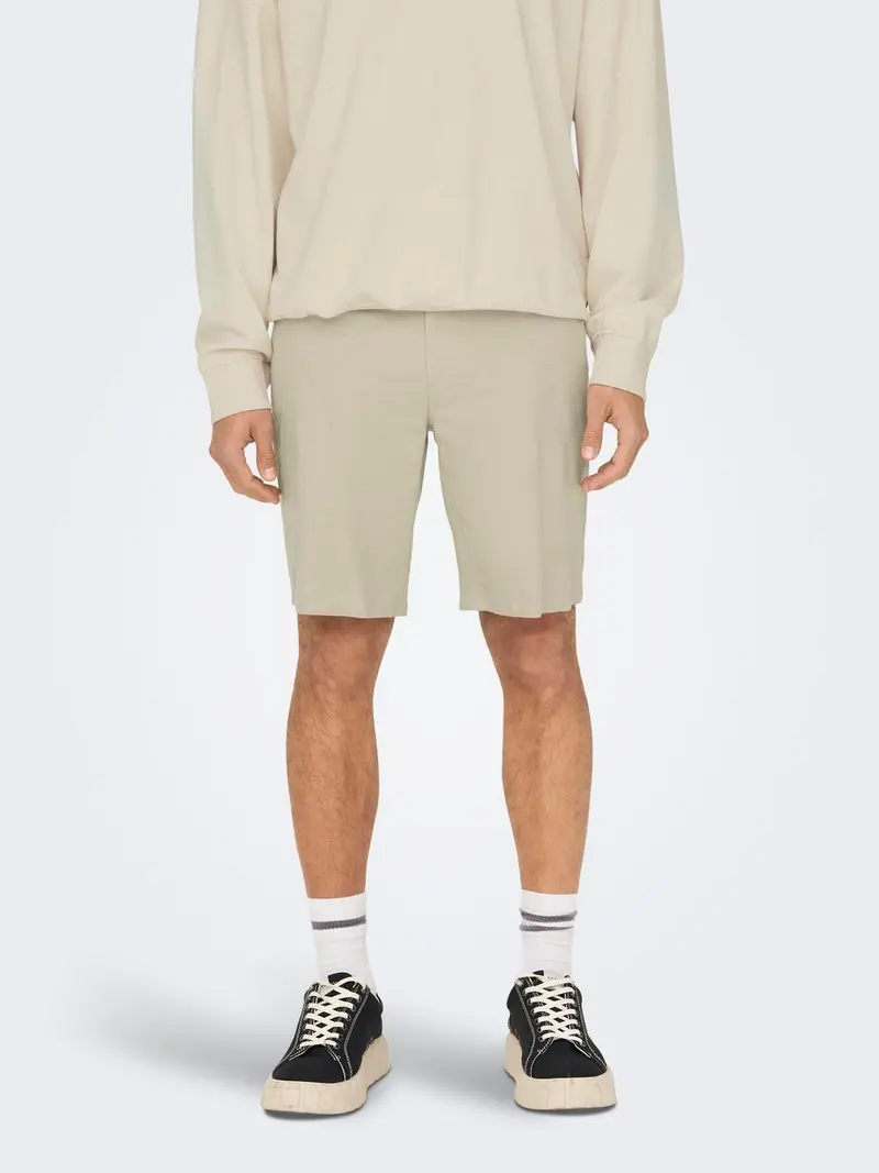 ONLY&SONS BERMUDA IN LINO MARK 0011 UOMO 22024940 CLA