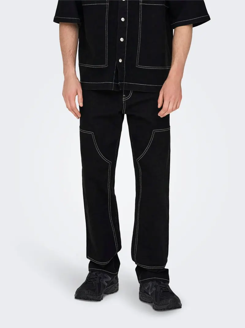 ONLY&SONS JEANS EDGE DA LAVORO UOMO 22035768 BLD