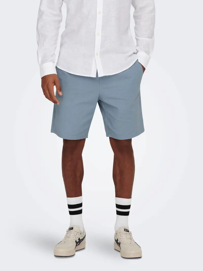 ONLY&SONS M LINUS 0007 COT LIN SHORTS 22024967