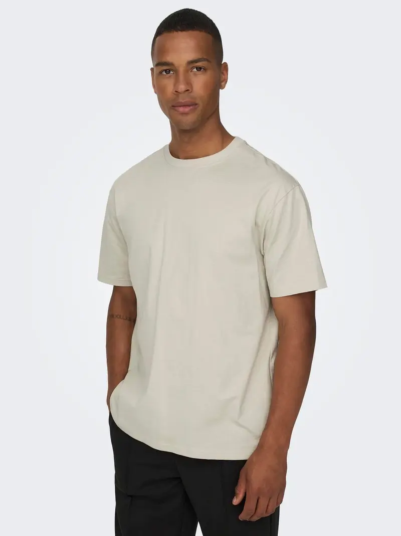 ONLY&SONS M T-SHIRT FRED LIFE RLX SHORT SLEEVES 22022532 SVL
