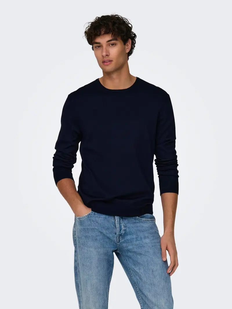 ONLY&SONS MAGLIONE WYLER UOMO 22020088 DKN