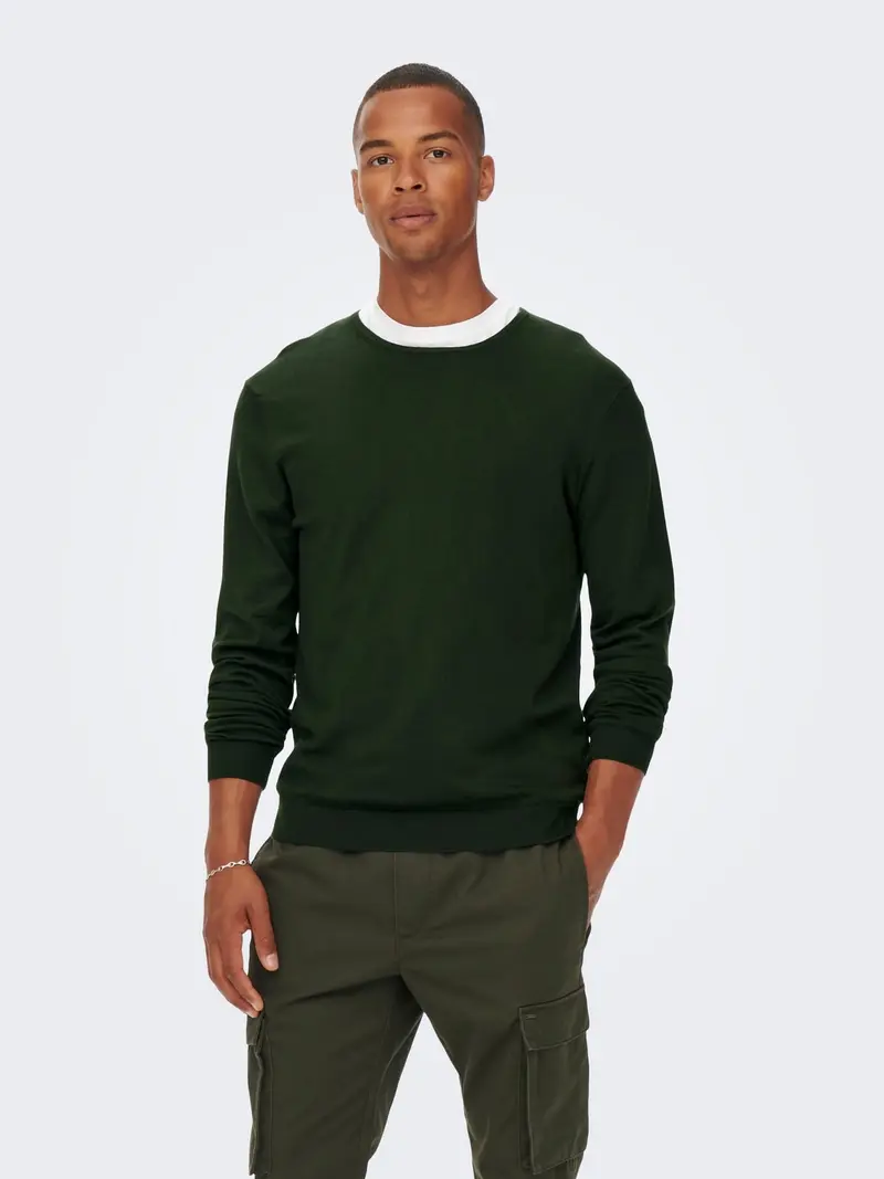 ONLY&SONS MAGLIONE WYLER UOMO 22020088 RSN