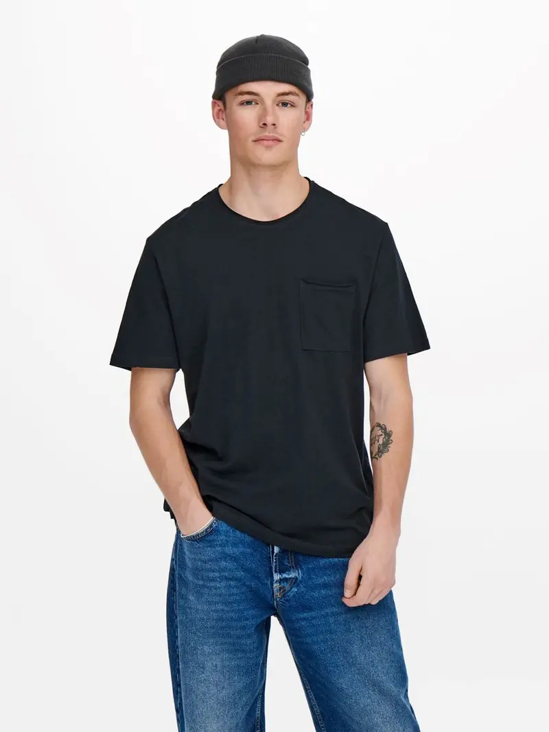ONLY&SONS ROY REG CLUB POCKET TEE 22022531
