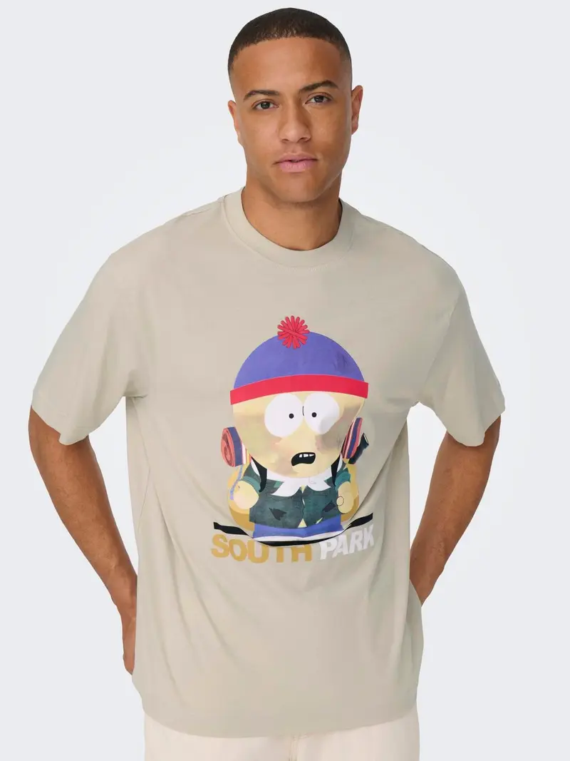 ONLY&SONS T-SHIRT SOUTH PARCK UOMO 22027011 SVL