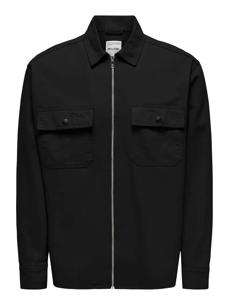 ONLY&SONS TEAM FELPA IN TWILL CON ZIP UOMO (col