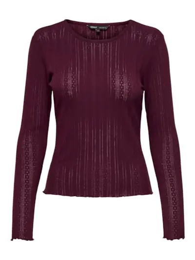 ONLY T-SHIRT CARLOTTA LONG SLEEVE TOP 15291987 WTS