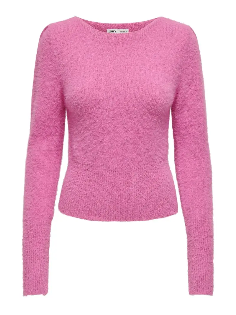 ONLY T-SHIRT LELLA MANICA LUNGA DONNA ( SUPER PINK ) 15260678 SPK