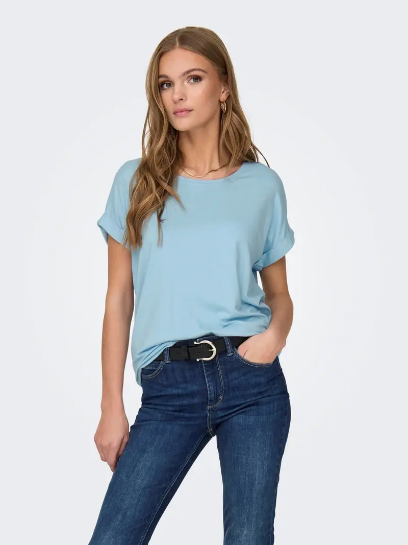ONLY T-SHIRT MOSTER SHORT SLEEVES O-NECK TOP  DONNA 15106662 CLS