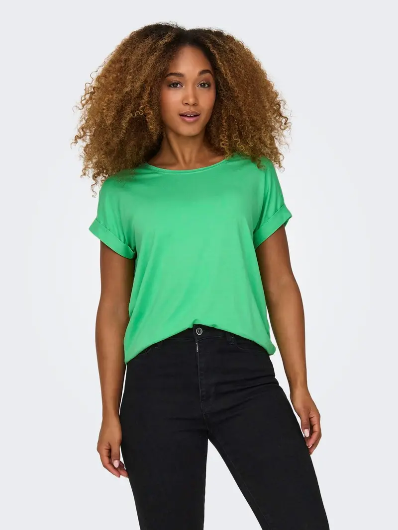 ONLY T-SHIRT MOSTER SHORT SLEEVES O-NECK TOP  DONNA 15106662 SPB