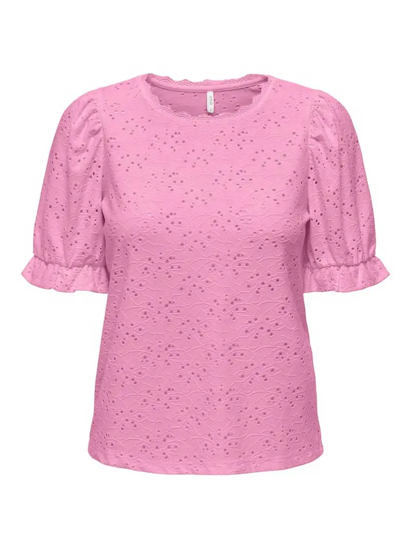 ONLY T-SHIRT NEW SMILLA SHORT SLEEVE PUFF DONNA 15315587 BGP