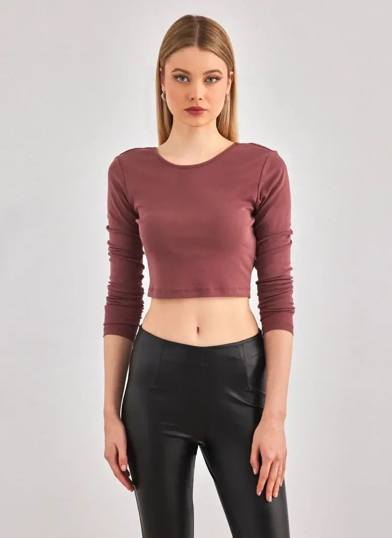 ONLY TOP KIKA LONG SLEEVE CROPPED DONNA 15264721 RSB