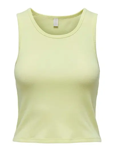 ONLY TOP VELMA RIB CROP TANK DONNA 15306245 CLD