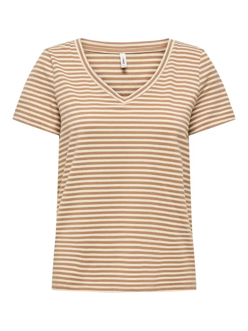 ONLY VENUS T-SHIRT TESSUTO RIGATO 15368929 TDC