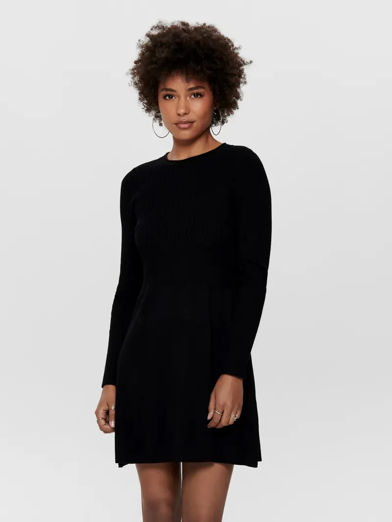 ONLY W ABITO ALMA LONG SLEEVES O-NECK KNIT 15185761